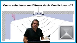 Tutorial Seleção e Dimensionamento de Difusores de Insuflamento de Ar Condicionado [upl. by Lassiter]