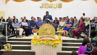 PASTOR OSIEL GOMES PREGAÇÃO NO JUBILEU DE OURO [upl. by Suoinuj]