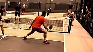 Best points and highlights from Matt RumackMatt Stevens BCPC Pickleball 45 Open Fall Fury [upl. by Eniad70]