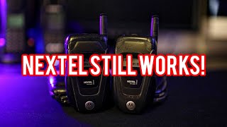 Nextel Walkie Talkies Still Work [upl. by Arley486]