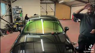 chameleon windscreen tint  window tint  Kent  UK  vyper auto details [upl. by Anivek979]