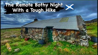 THE MOST REMOTE BOTHY IVE STAYED AT  ISLE OF HARRIS  WILD SCOTLAND [upl. by Dewar]