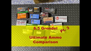 65 Grendel  Ultimate Ammo Comparison PT 3 NEW AMMO teaser [upl. by Nichole466]