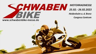 SCHWABEN BIKE Motorradmesse Heidenheim Congress centrum 2024 [upl. by Nnawaj949]