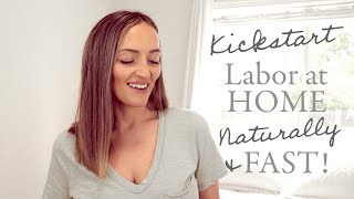 How To Induce Labor at Home Naturally and FAST Home Birth [upl. by Karole]