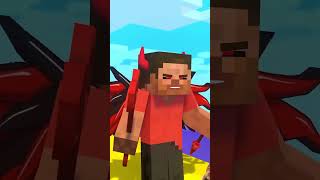 Destiny Run 2 With Steve  challenge animation minecraft reaction [upl. by Carolynne888]