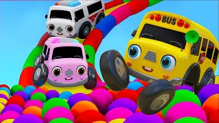 Playground Song  Color Balls amp Sing a Song  Nursery Rhymes amp Kids Songs  Baby Car Songs TV [upl. by Nylirac]