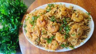 PRAWN PULAO Recipe [upl. by Kirimia]