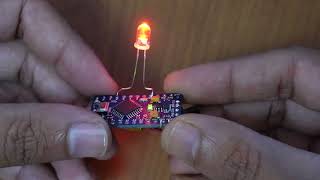 Fun with Arduino Pro Mini Lets Make an LED Blink [upl. by Ydoow]