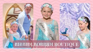 Becoming Elsa  Bibbidi Bobbidi Boutique Makeover Aboard the Disney Wish  Disney Cruise Line [upl. by Hullda]