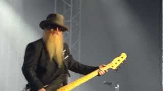 ZZ TOP Sharp dressed man GUITARE EN SCENE FESTIVAL 2012 [upl. by Oshinski726]