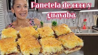 Panetela de Guayaba y Coco [upl. by Nylynnej590]