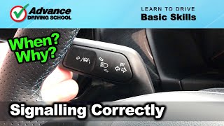 Signalling  Indicating Correctly  Learn to drive Basic skills [upl. by Ario760]