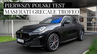 Maserati Grecale Trofeo  BEST SUV ON THE MARKET 4K ENG SUBTITLES [upl. by Aidnic]