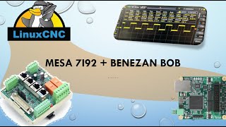 LinuxCNC  Benezan LPT Mini Breakout Board on a Mesa 7i92 Overview of Functions [upl. by Ecirtak]