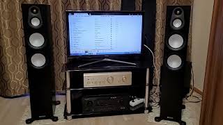 Monitor Audio Silver 300 7g and Denon PMA 1055r 4 [upl. by Naginarb]