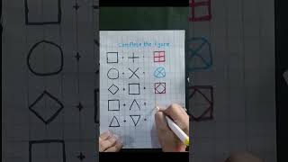 Learn Shapes For Kids  Square Triangle Rectangle  Shape Educational Videos For Toddlers shorts [upl. by Siegel]