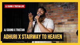 Adhuri x Stairway To Heaven  AJ Sound x Tristan  Acoustic LIVE in Auckland [upl. by Anelehs]