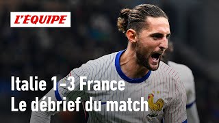 Italie 13 France  Le débrief de la victoire des Bleus dans ce choc en Ligue des Nations [upl. by Huskamp]