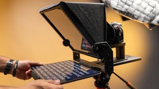 TELEPROMPTER Why you need one and how to use it  ILOKNZI 13quot Teleprompter Review [upl. by Nahpos]