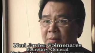 Interview  Neri Colmenares  Military Repression in the Philippines [upl. by Montana152]