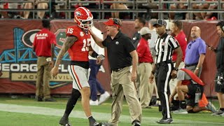 Kirby Smart amp Carson Beck dive deep into Becks turnover troubles [upl. by Kcerb]