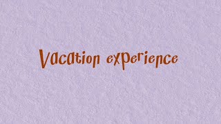 Story Telling assignment about Vacation Experience  advanced English [upl. by Areikahs]