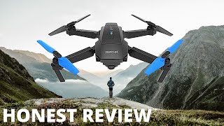 ZeroX Swift Foldable 720p HD Drone  An Honest Review [upl. by Clair]