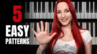 5 Piano Patterns Every Beginner SHOULD KNOW [upl. by Xeno724]