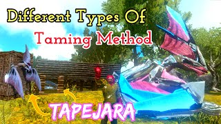 Tapejara Fast Taming Guide In ARK Mobile  Hindi [upl. by Eelyrehc941]