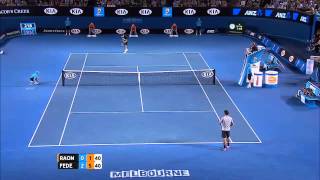 Ball Boy Classic Catch  Australian Open 2013 [upl. by Cargian]