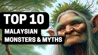 Top 10 Malaysian Monsters and Myths [upl. by Keeton820]