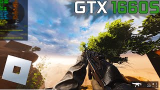 GTX 1660 Super 6GB  Roblox  Frontlines [upl. by Prochora636]