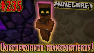 Tutorial  Dorfbewohner transportieren  MINECRAFT DEUTSCH 235 LP HD 2021 [upl. by Hans]