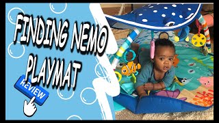 BABY PLAYMAT REVIEW PROS AND CONS OF THE BRIGHT STARTS FINDING NEMO GYM [upl. by Anni]