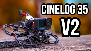 The BEST GoPro CINEWHOOP just got BETTER GEPRC Cinelog 35 V2 Review [upl. by Runck]