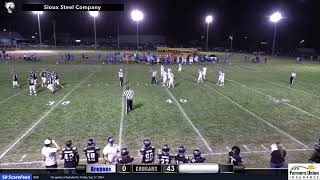 ViborgHurley Cougars v Garretson Blue Dragons FB [upl. by Genvieve]