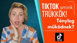 TIKTOK SMINK TRÜKKÖK  40 FELETT [upl. by Norraj]