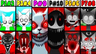 All Phases in Incredibox Sprunki Phase 2 VS Phase 3 VS Phase 4 VS Phase 5 VS Phase 6 VS Phase 710 [upl. by Alolomo324]