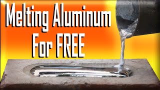 How to Make a Free Aluminium Melting Furnace [upl. by Heer]