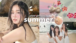 2024 TROPICAL SUMMER🌺🥥 18 girls in Bali Island hopping latenight fun etc [upl. by Giacobo]