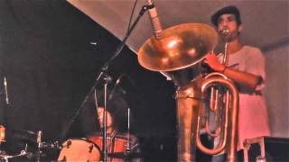 Shabaka Hutchings Sons of Kemet play Marsden Jazz Fest [upl. by Ynnek]