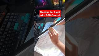 unboxing RGB Control Monitor Bar Light 3 modes and brightness control [upl. by Tniassuot]