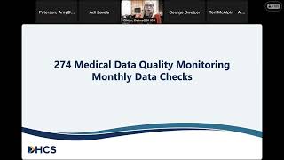 DHCS Managed Care Data Quality Monitoring Webinar Series Monthly Data Checks [upl. by Salamanca831]