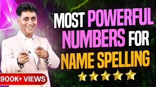 Name Spelling in Numerology I Name Spelling I Numerology I Arviend Sud [upl. by Enyar]