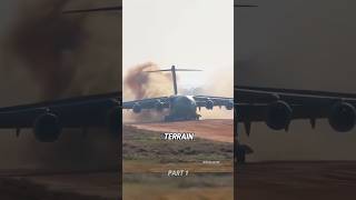 C17 Globemaster transport aircraft takes off in 15 minutes army military globemaster [upl. by Barabas]