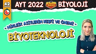 Biyoteknoloji  AYT Biyoloji Kamp2022 [upl. by Tisbe]