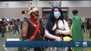 Planet Comicon brings in thousands to metro attendees take precautions [upl. by August139]