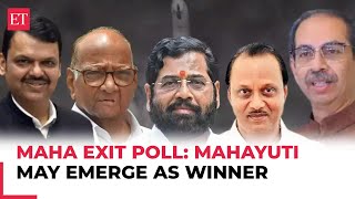 Maharashtra Exit Polls 2024 Mahayuti alliance likely to sweep the state BJP may emerge as SLP [upl. by Culhert767]