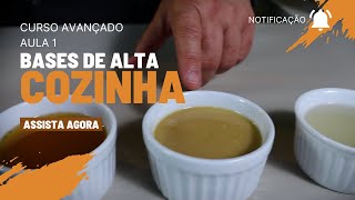 Aula 1  Bases de Alta Cozinha [upl. by Derfnam210]